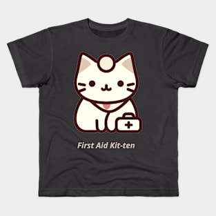 First Aid Kit-ten Kids T-Shirt